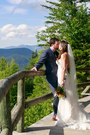 mountaintop weddings at Loon Mountain Resort, NH