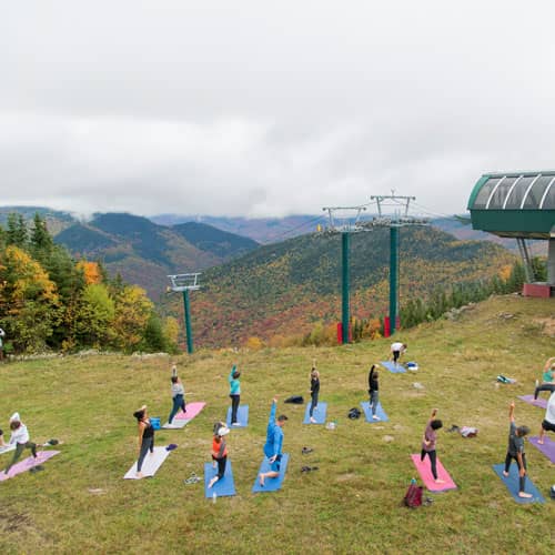 Mountaintop Yoga Fall