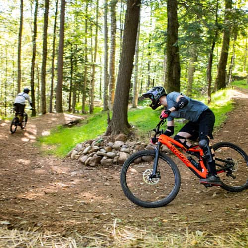 Downhill Mountain Biking at Loon Mountain Resort, NH